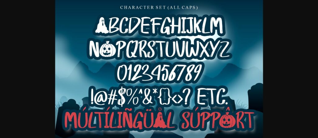 Hay Ghost Font Poster 9