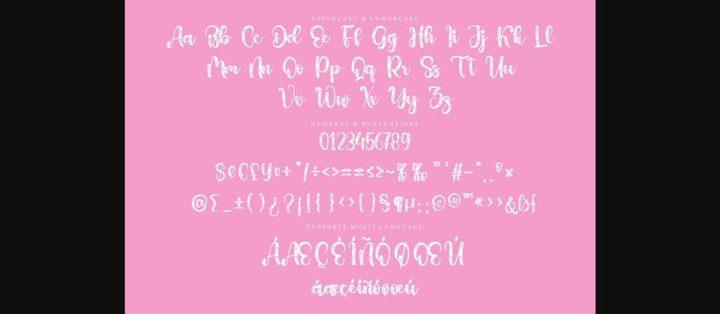 Hearty Font Poster 8