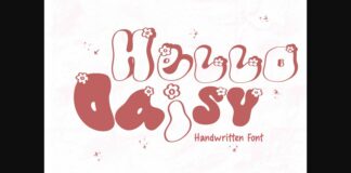 Hello Daisy Font Poster 1