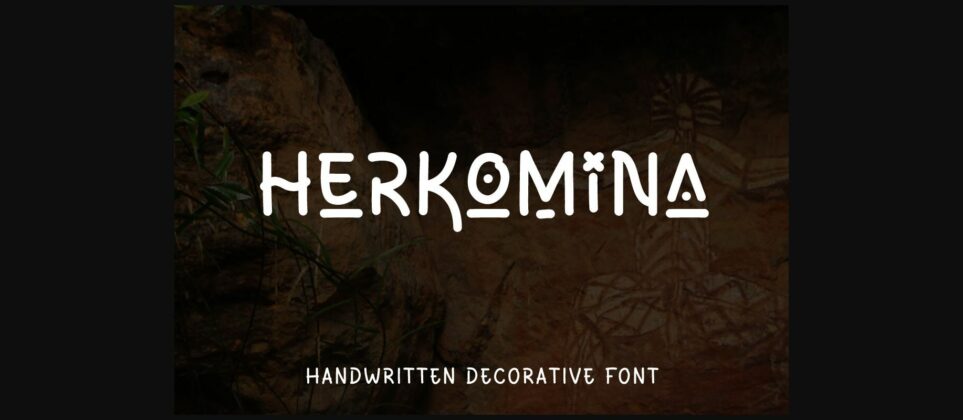 Herkomina Font Poster 3