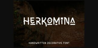 Herkomina Font Poster 1