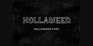 Hollaween Font Poster 1