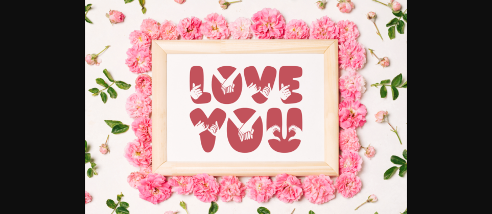 Holy Love Font Poster 6