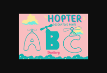 Hopter Font Poster 1