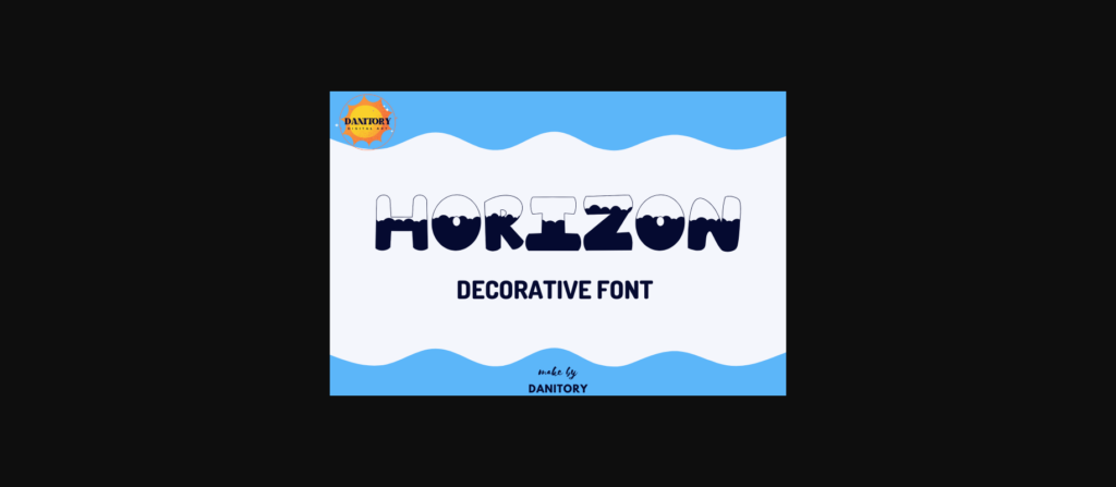 Horizon Font Poster 3