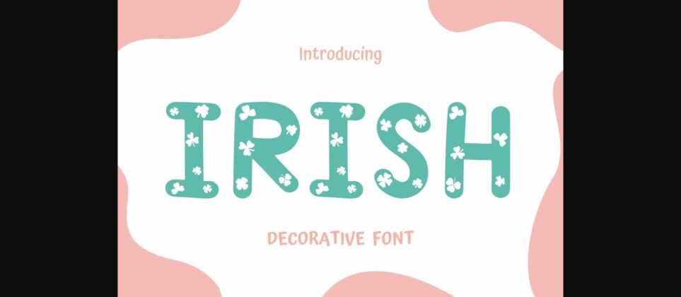 Irish Font Poster 1