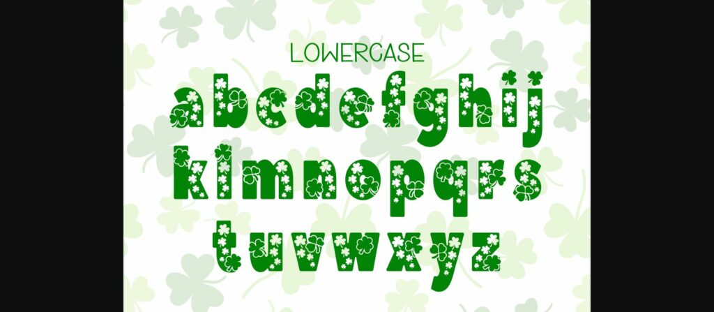 Irish Wishes Font Poster 6