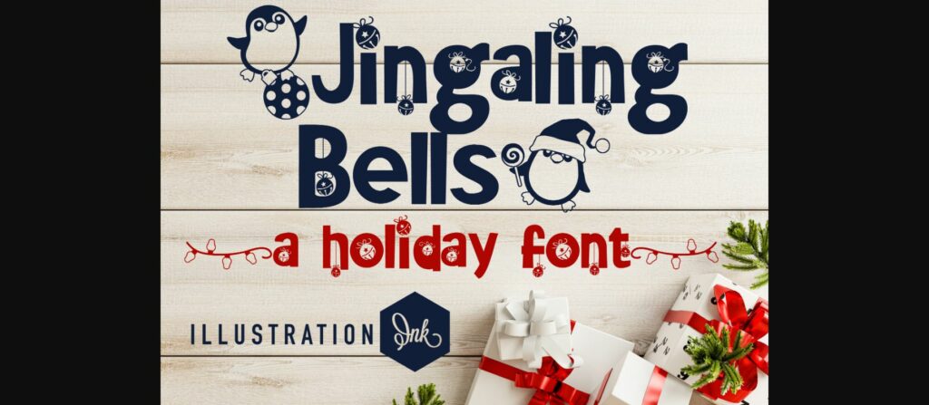 Jingaling Bells Font Poster 1