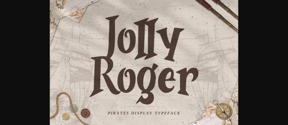 Jolly Roger Font Poster 3