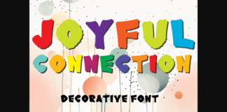 Joyful Connection Font Poster 1