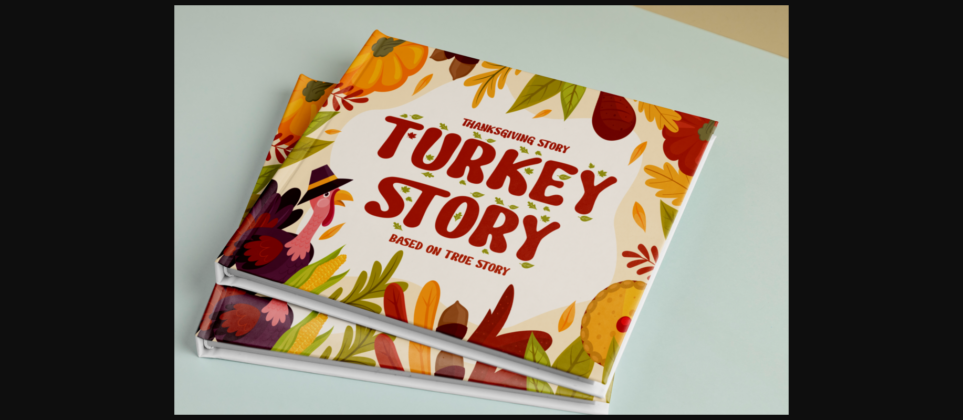 Joyful Turkey Font Poster 11