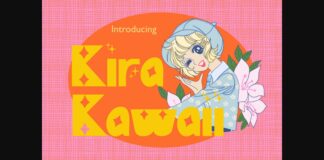 Kira Kawaii Font Poster 1