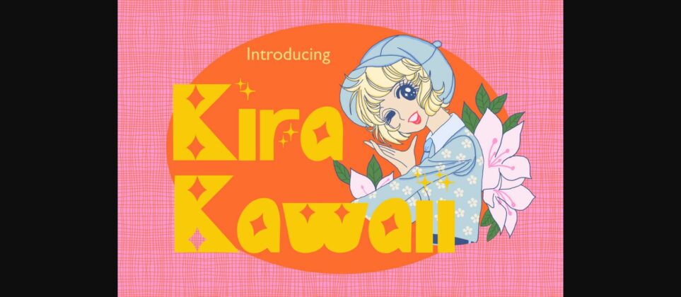 Kira Kawaii Font Poster 1