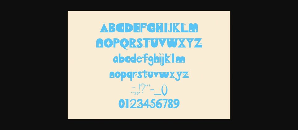 Kira Kawaii Font Poster 8