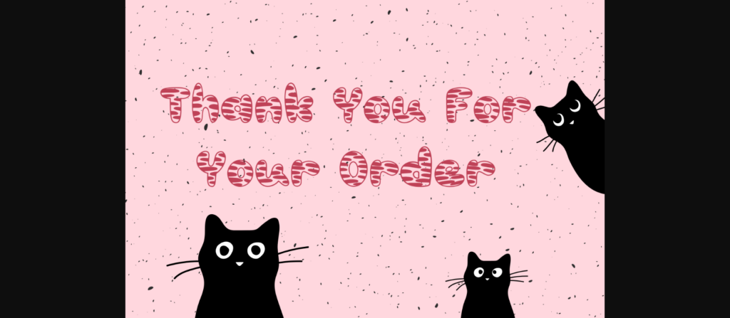 Kitten Lovely Font Poster 10