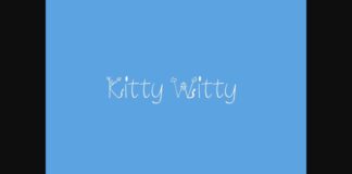 Kitty Witty Font Poster 1