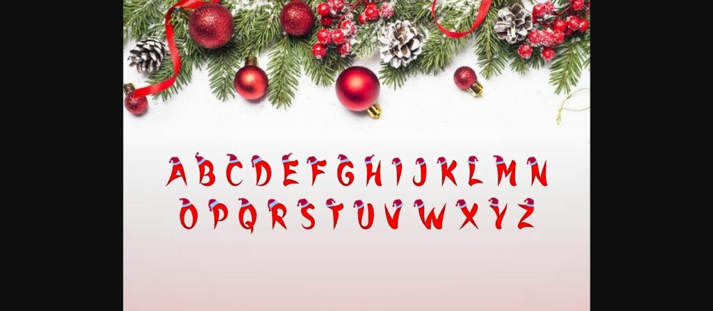 Kristmas Font Poster 4