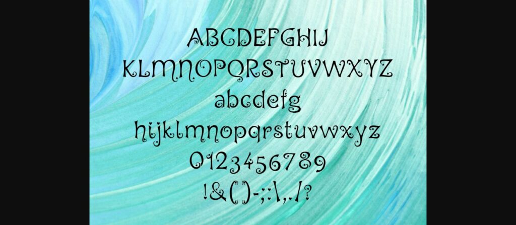 Kupido Font Poster 7