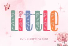 Little Font Poster 1