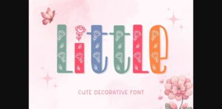 Little Font Poster 1