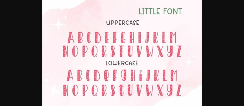 Little Font Poster 8