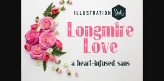 Longmire Love Font Poster 1