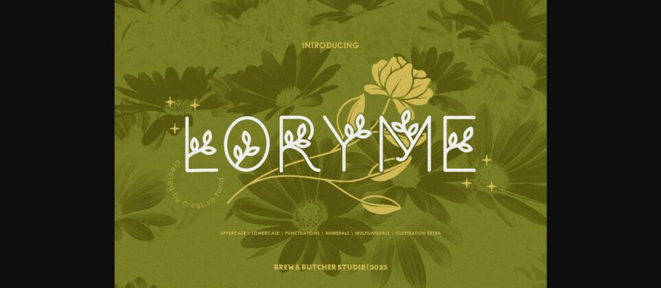 Loryme Font Poster 3