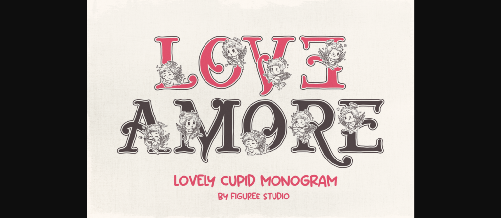 Love Amore Font Poster 1