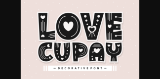 Love Cupay Font Poster 1