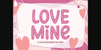 Love Mine Font Poster 1