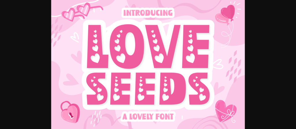 Love Seeds Font Poster 1