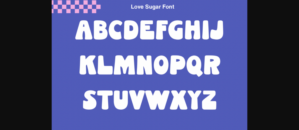 Loved Font Poster 8