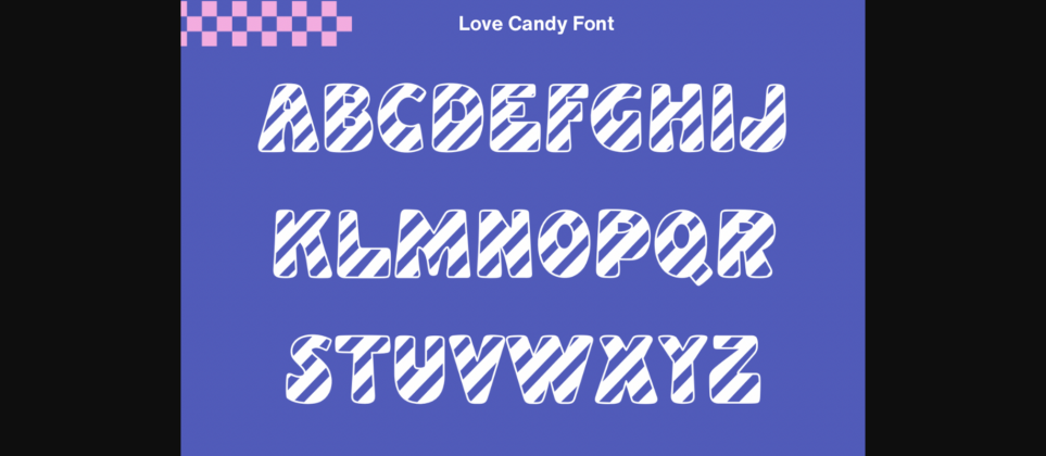 Loved Font Poster 10