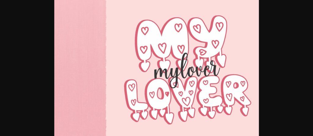 Lover Font Poster 5