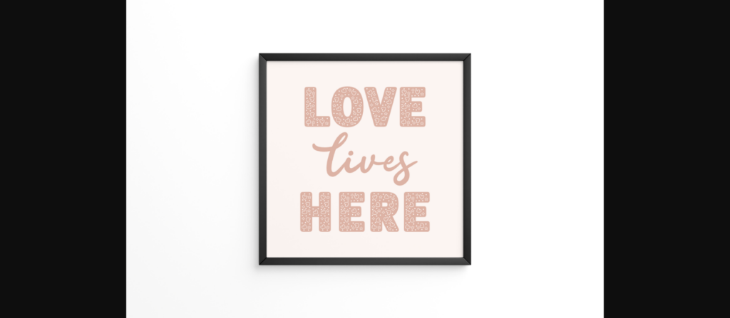 Loving Stars Font Poster 7