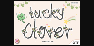 Lucky Clover Font Poster 1