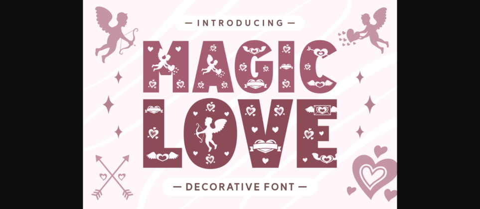 Magic Love Font Poster 3