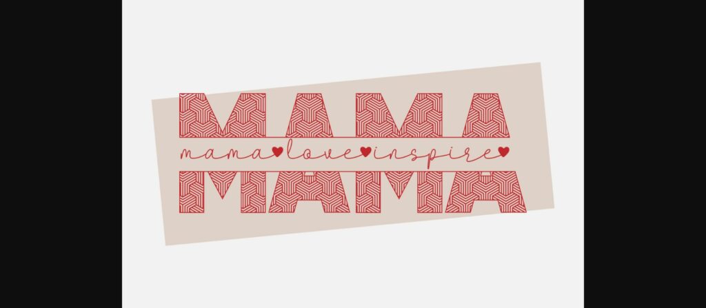 Mama Crafts Font Poster 5