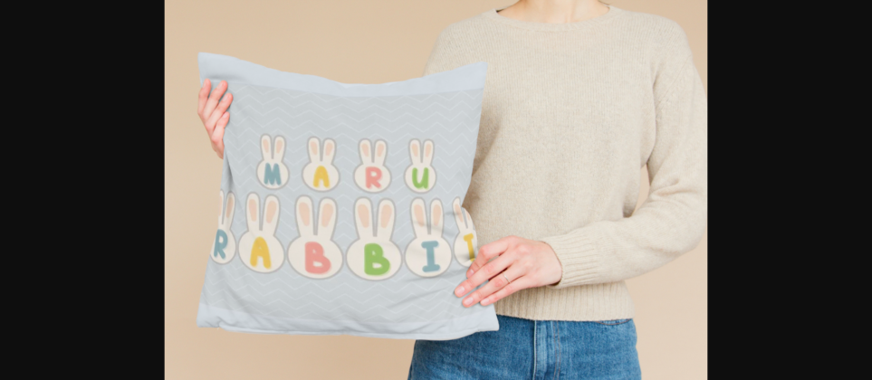 Maru Rabbit Font Poster 6