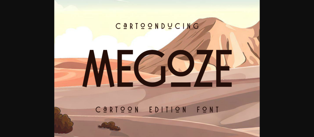 Megoze Font Poster 1