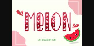 Melon Font Poster 1