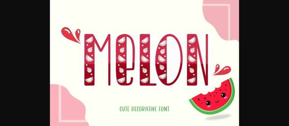 Melon Font Poster 1