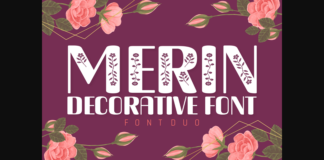 Merin Font Poster 1