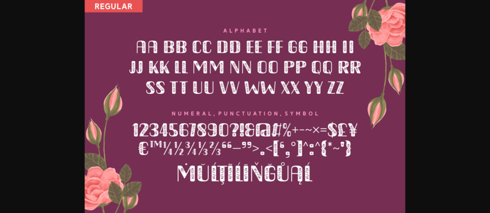 Merin Font Poster 7