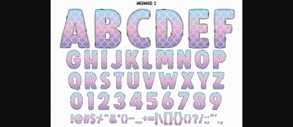 Mermiad Font Poster 7