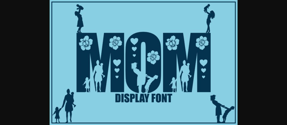 Mom Font Poster 3