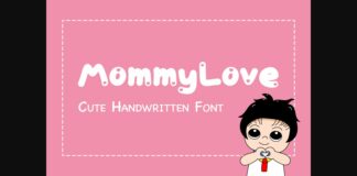 Mommy Love  Font Poster 1