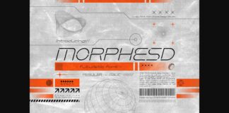 Morphesd Font Poster 1