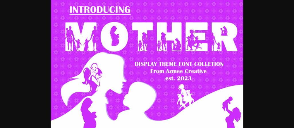 Mother Font Poster 3