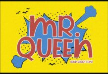 Mrqueen Font Poster 1